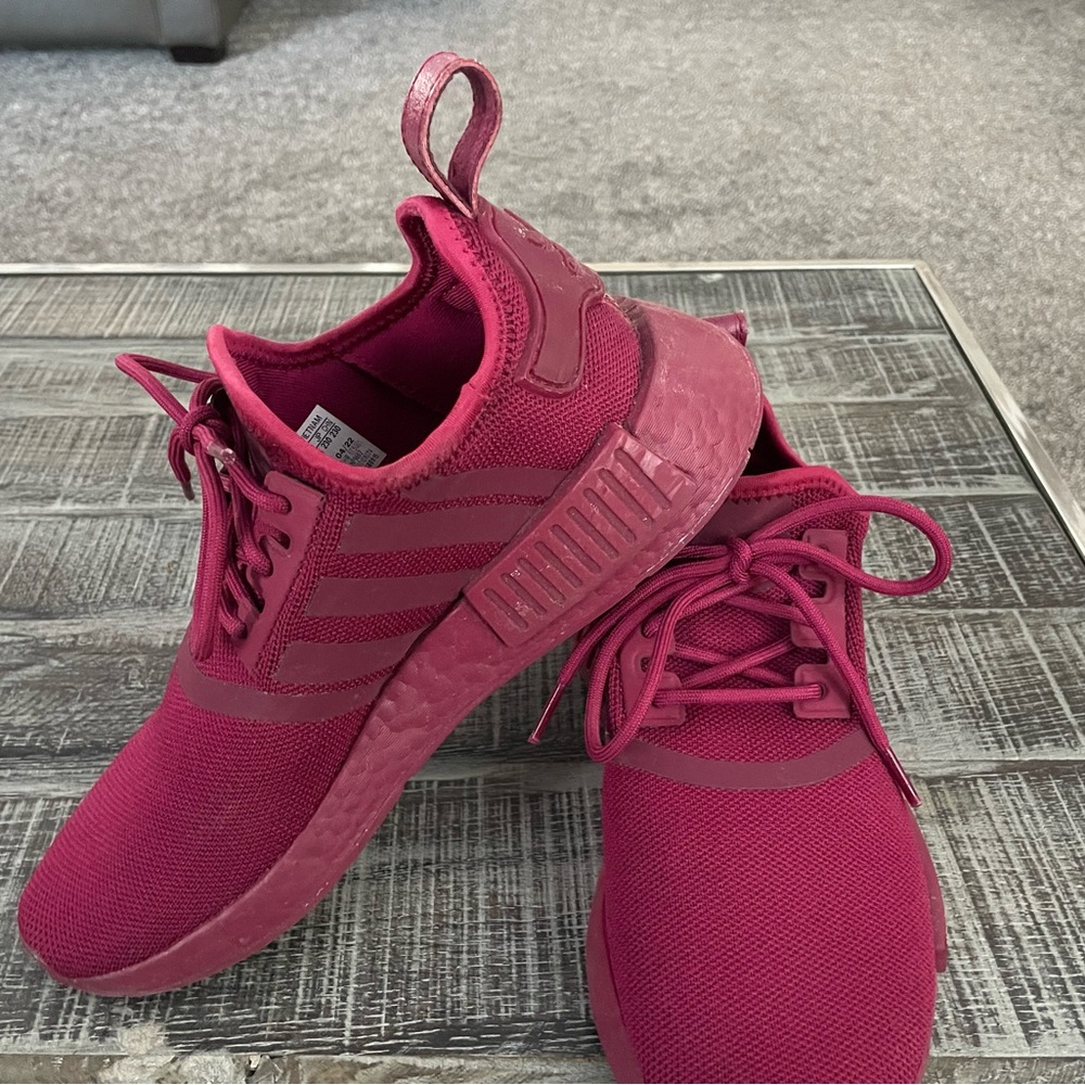 Adidas NMD_R1 Fuchsia Athletic Shoes